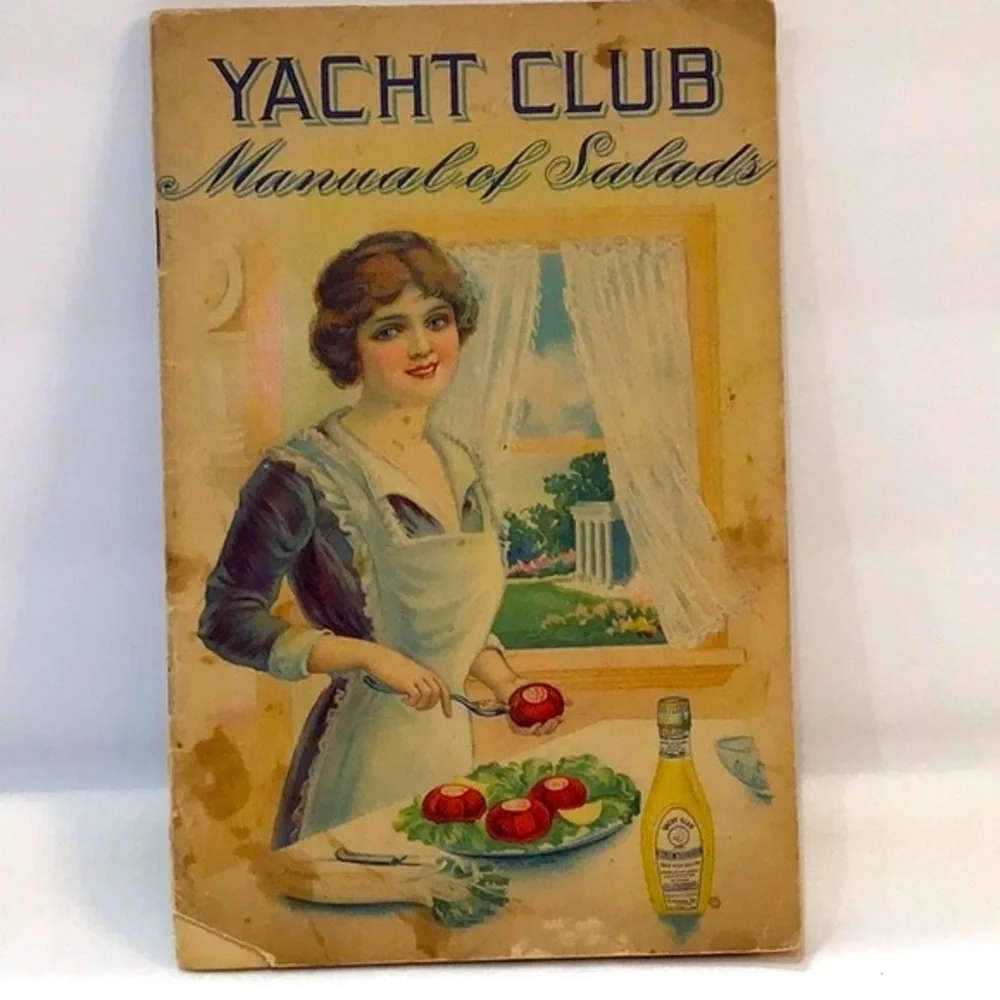 1916 Yacht Club salad recipe booklet Second Edition